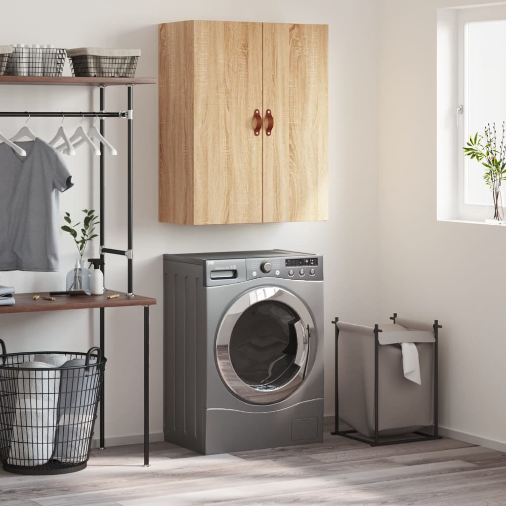 Wall Mounted Cabinet Sonoma Oak 69,5x34x90 cm