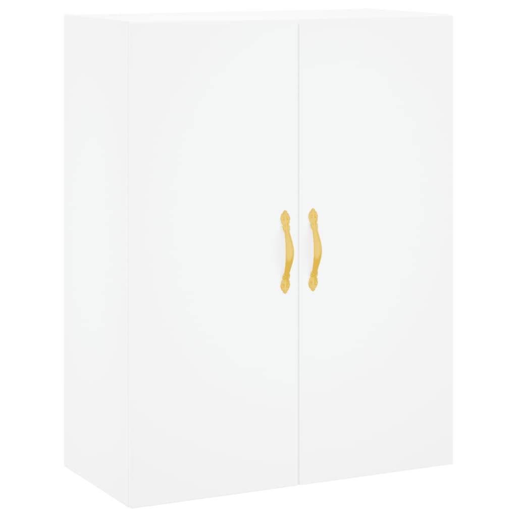 Wall Mounted Cabinet White 69,5x34x90 cm
