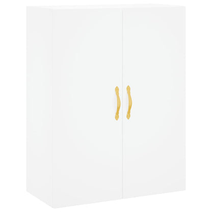 Wall Mounted Cabinet White 69,5x34x90 cm