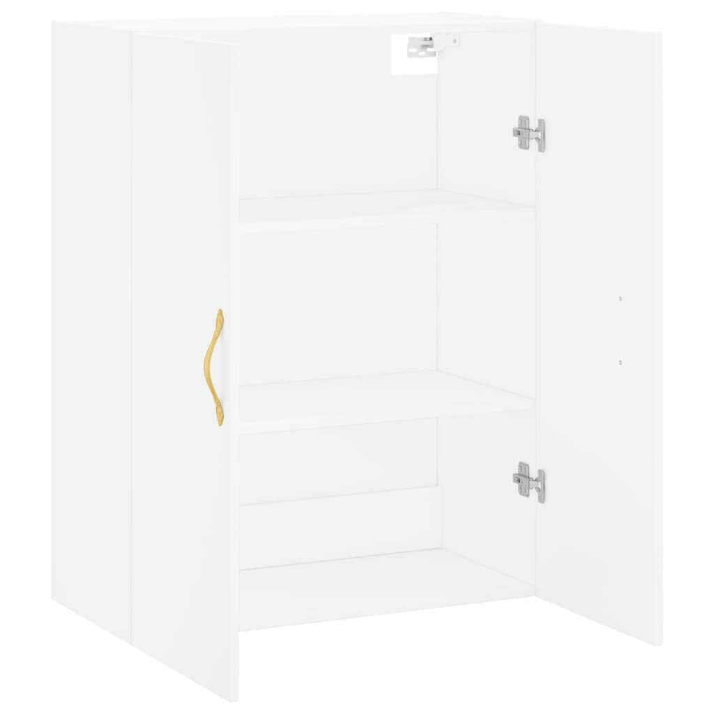 Wall Mounted Cabinet White 69,5x34x90 cm