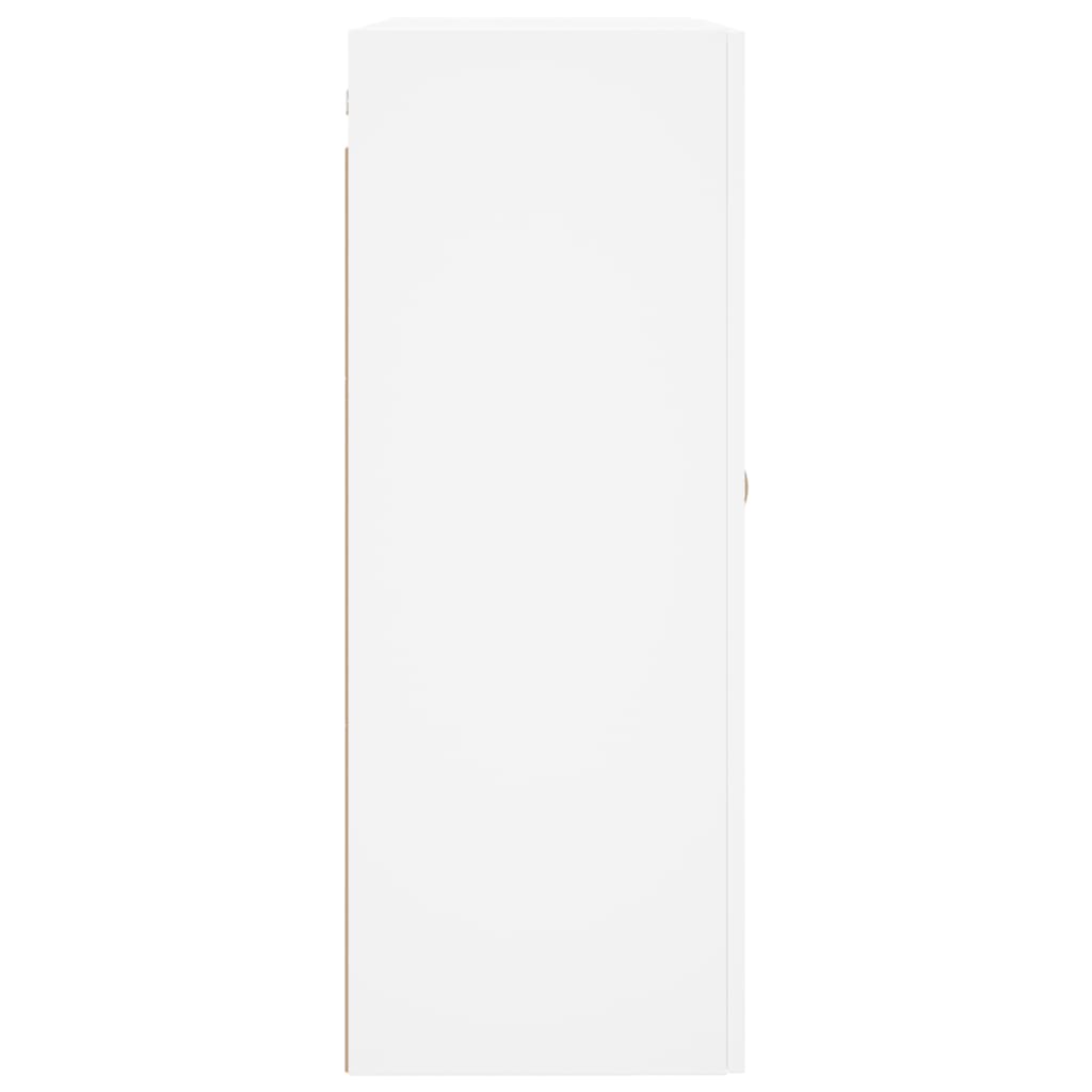 Wall Mounted Cabinet White 69,5x34x90 cm