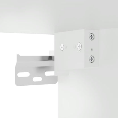 Wall Mounted Cabinet White 69,5x34x90 cm