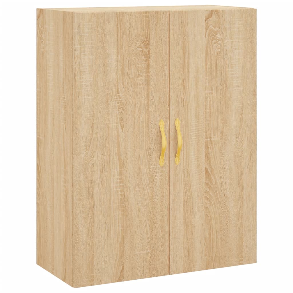 Wall Mounted Cabinet Sonoma Oak 69,5x34x90 cm