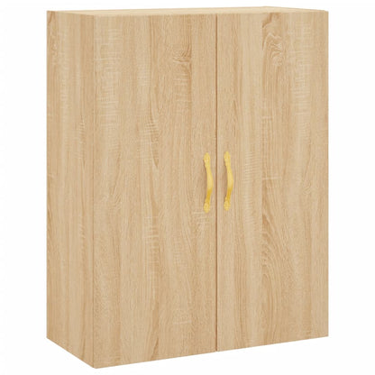 Wall Mounted Cabinet Sonoma Oak 69,5x34x90 cm