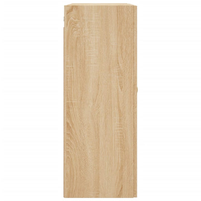 Wall Mounted Cabinet Sonoma Oak 69.5x34x90 cm