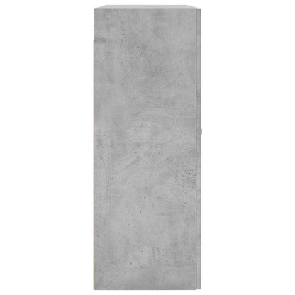 Wall Mounted Cabinet Concrete Grey 69,5x34x90 cm