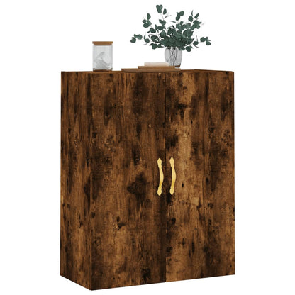 Wall Mounted Cabinet Smoked Oak 69,5x34x90 cm