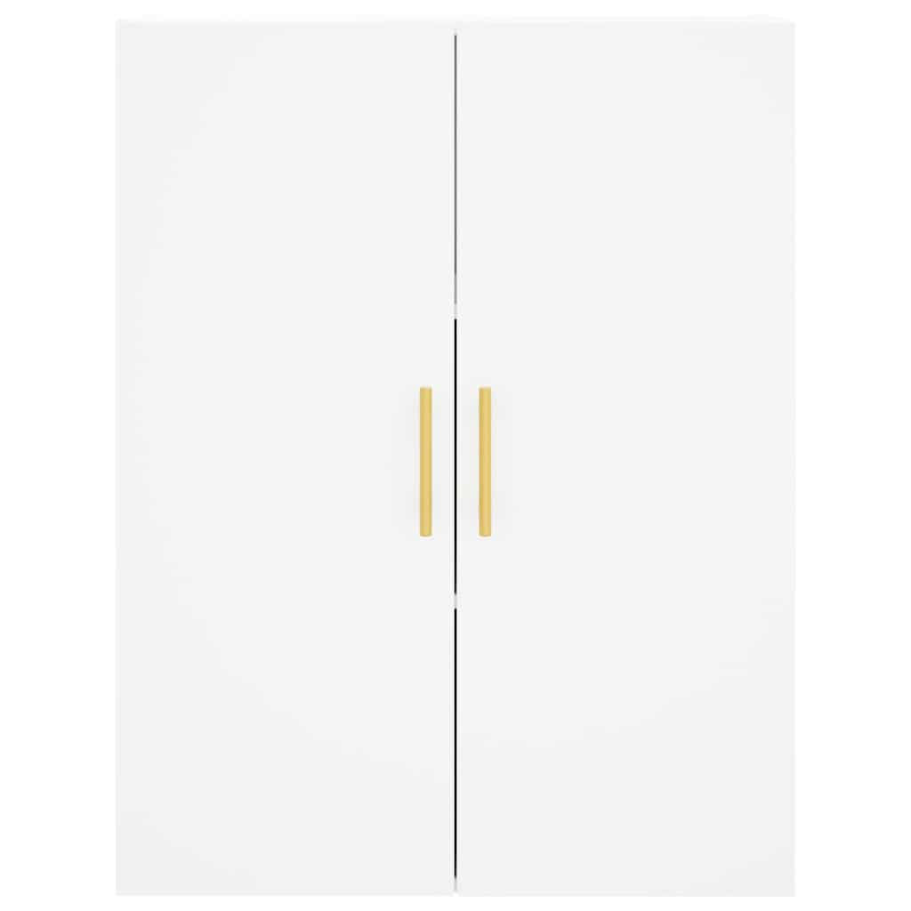 Wall Mounted Cabinet White 69.5x34x90 cm