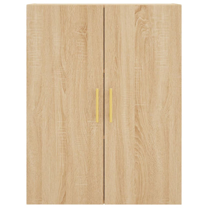 Wall Mounted Cabinet Sonoma Oak 69,5x34x90 cm