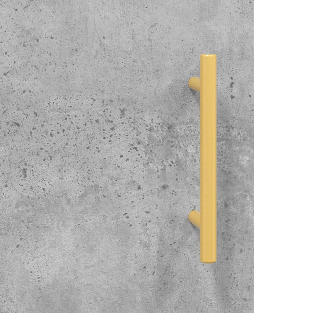 Wall Mounted Cabinet Concrete Grey 69,5x34x90 cm