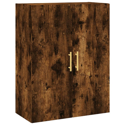 Wall Mounted Cabinet Smoked Oak 69,5x34x90 cm