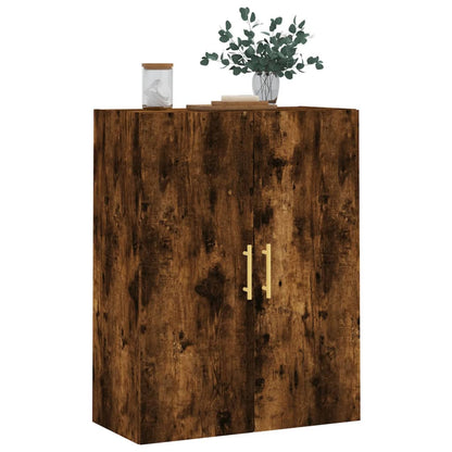 Wall Mounted Cabinet Smoked Oak 69,5x34x90 cm