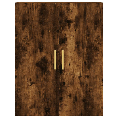 Wall Mounted Cabinet Smoked Oak 69,5x34x90 cm