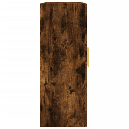 Wall Mounted Cabinet Smoked Oak 69,5x34x90 cm