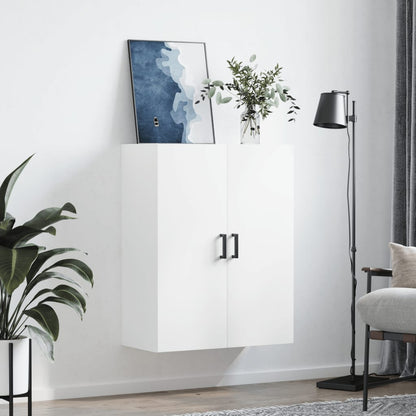 Wall Mounted Cabinet White 69,5x34x90 cm