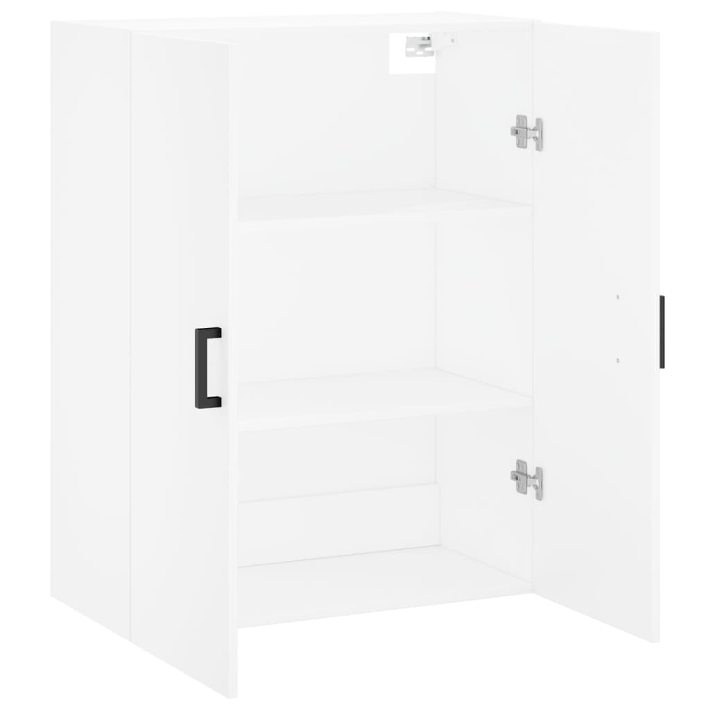 Wall Mounted Cabinet White 69,5x34x90 cm