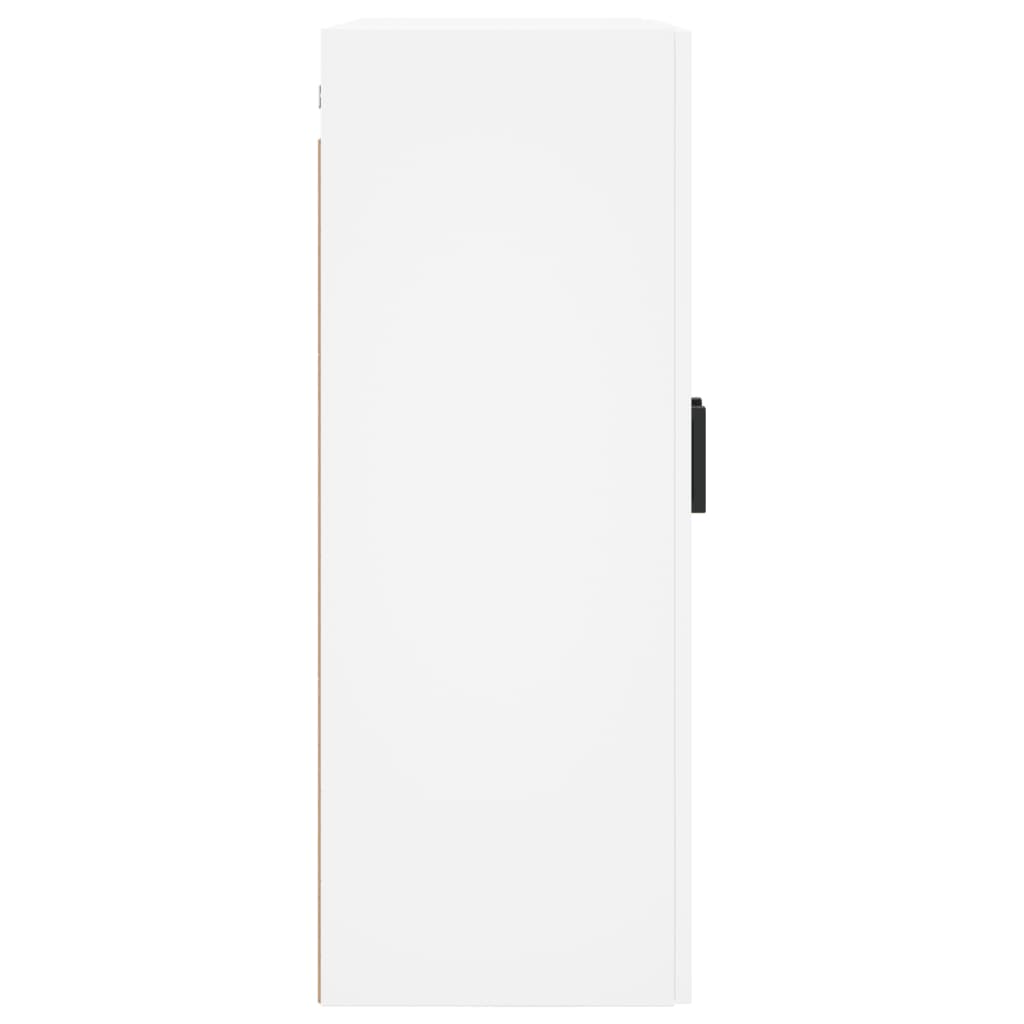 Wall Mounted Cabinet White 69,5x34x90 cm