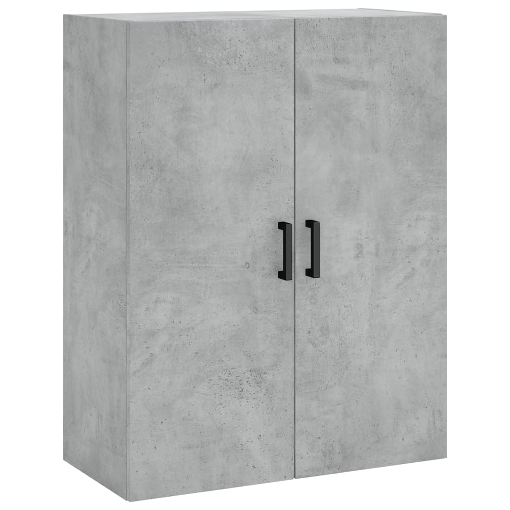 Wall Mounted Cabinet Concrete Grey 69,5x34x90 cm