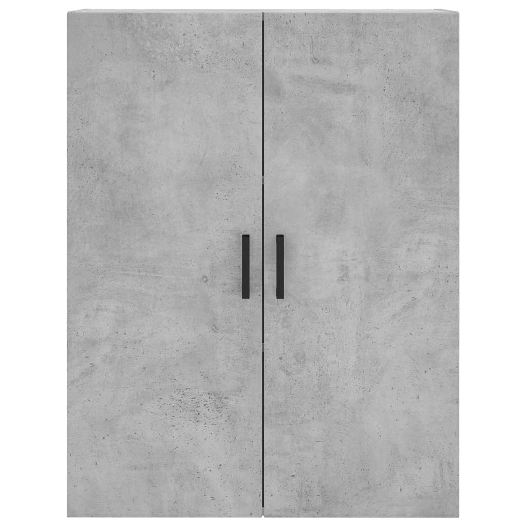 Wall Mounted Cabinet Concrete Grey 69,5x34x90 cm