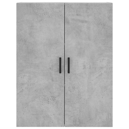 Wall Mounted Cabinet Concrete Grey 69,5x34x90 cm