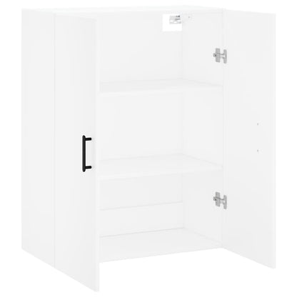 Wall Mounted Cabinet White 69,5x34x90 cm