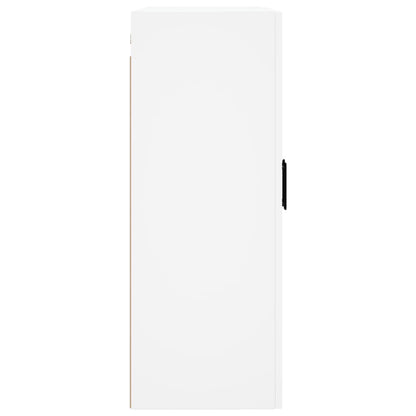 Wall Mounted Cabinet White 69,5x34x90 cm