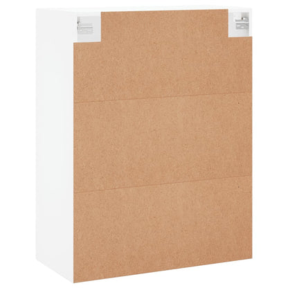 Wall Mounted Cabinet White 69,5x34x90 cm