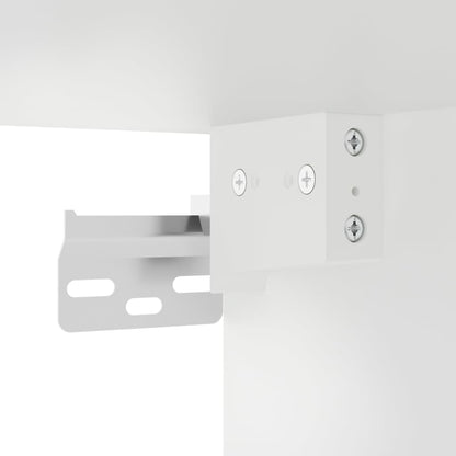 Wall Mounted Cabinet White 69,5x34x90 cm