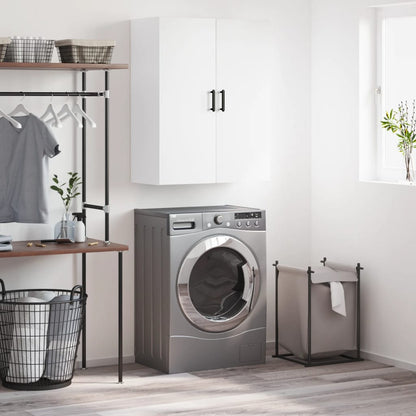 Wall Mounted Cabinet White 69,5x34x90 cm