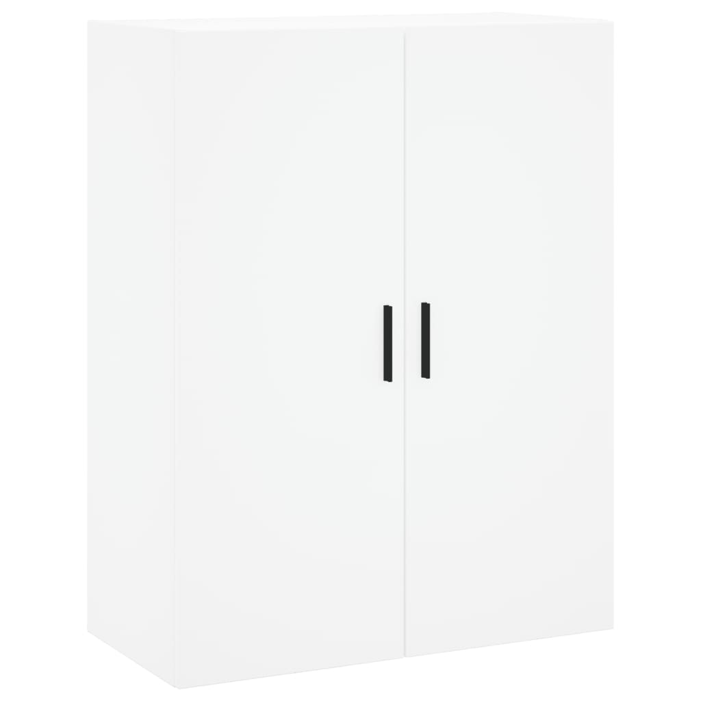 Wall Mounted Cabinet White 69,5x34x90 cm