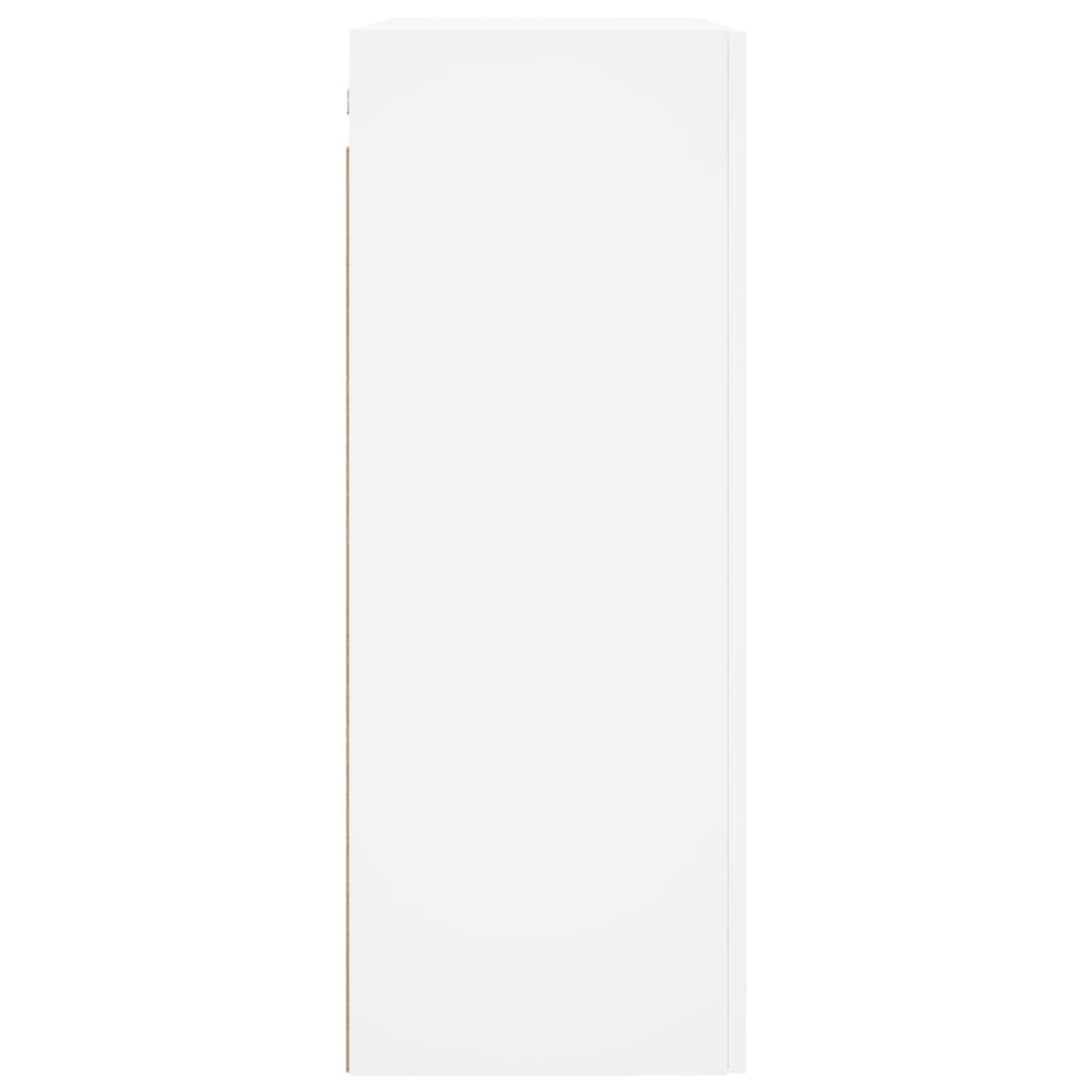 Wall Mounted Cabinet White 69,5x34x90 cm