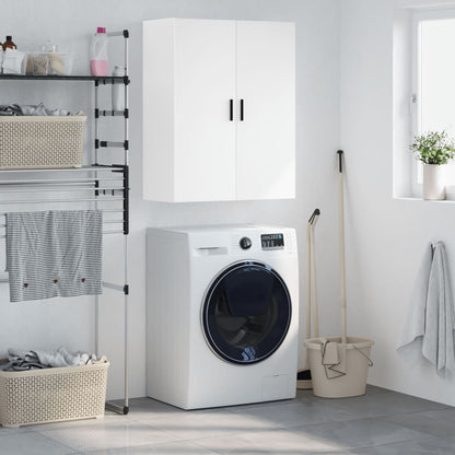 Wall Mounted Cabinet White 69,5x34x90 cm
