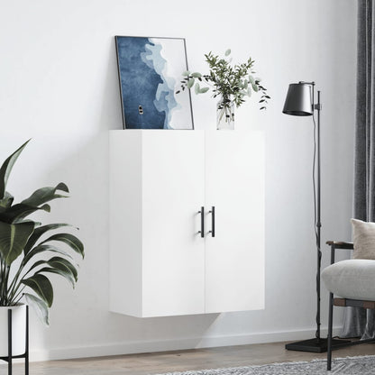 Wall Mounted Cabinet White 69,5x34x90 cm