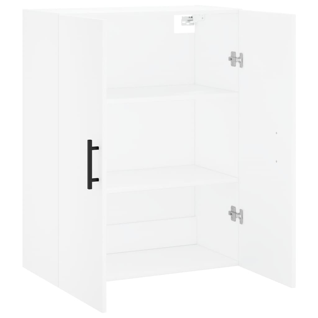 Wall Mounted Cabinet White 69,5x34x90 cm
