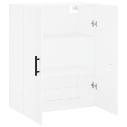 Wall Mounted Cabinet White 69,5x34x90 cm