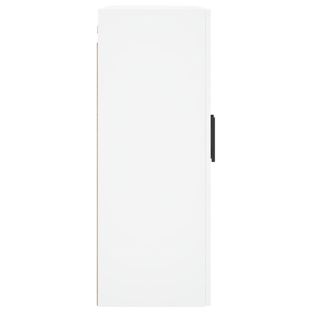 Wall Mounted Cabinet White 69,5x34x90 cm