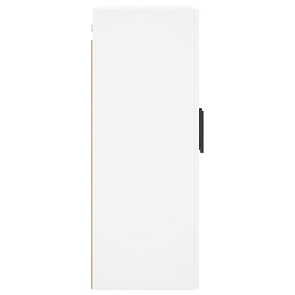 Wall Mounted Cabinet White 69,5x34x90 cm