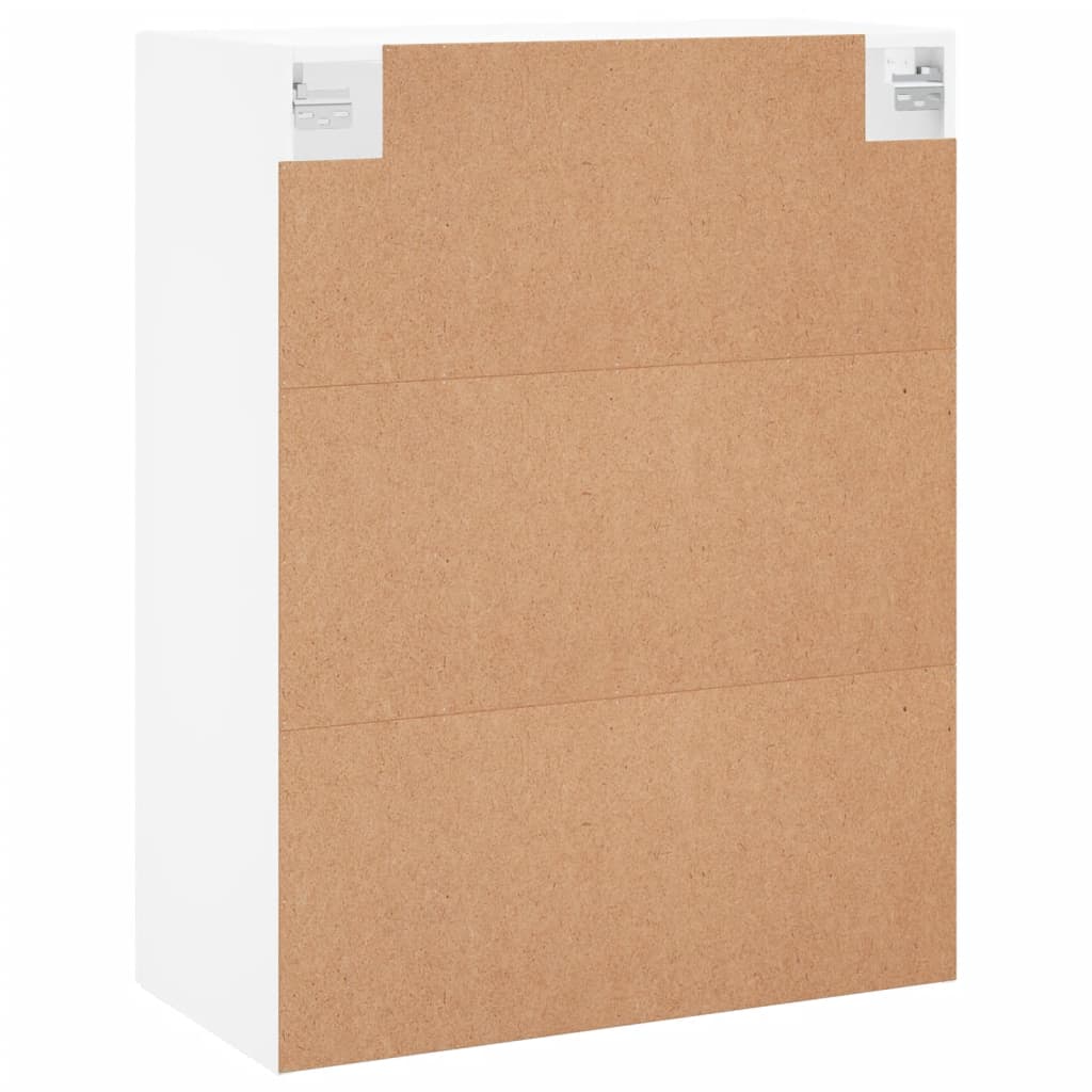 Wall Mounted Cabinet White 69,5x34x90 cm
