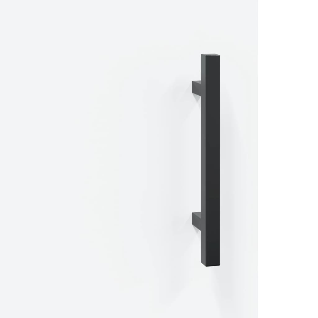 Wall Mounted Cabinet White 69,5x34x90 cm