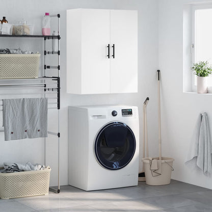 Wall Mounted Cabinet White 69,5x34x90 cm