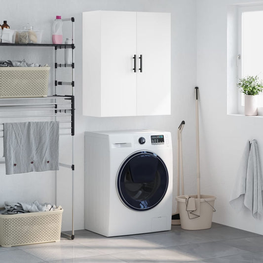 Wall Mounted Cabinet White 69,5x34x90 cm