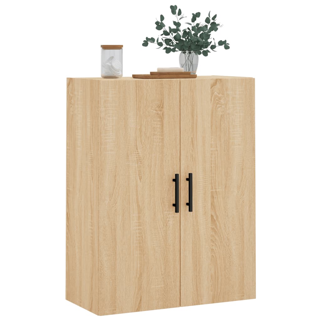 Wall Mounted Cabinet Sonoma Oak 69,5x34x90 cm