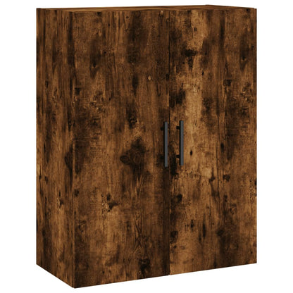 Wall Mounted Cabinet Smoked Oak 69,5x34x90 cm