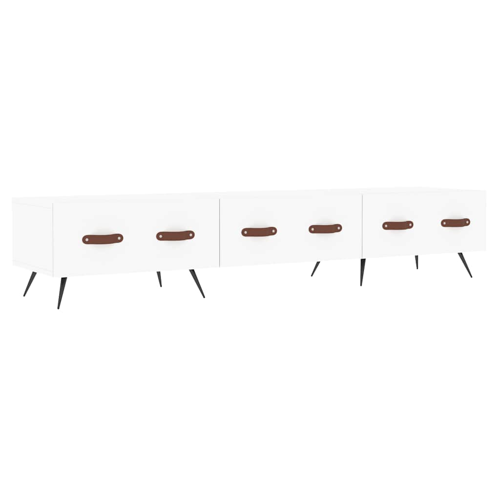 TV Cabinet White 150x36x30 cm Engineered Wood