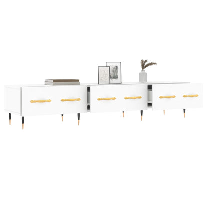 TV Cabinet White 150x36x30 cm Engineered Wood