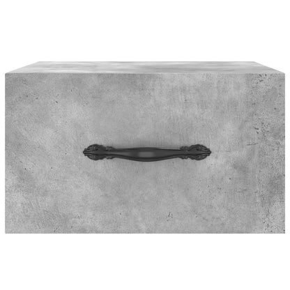 Wall-mounted Bedside Cabinets 2 pcs Concrete Grey 35x35x20 cm