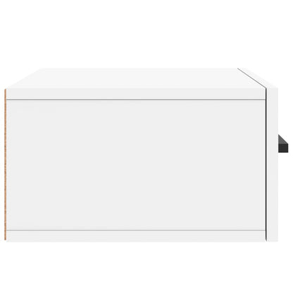 Wall-mounted Bedside Cabinet White 35x35x20 cm