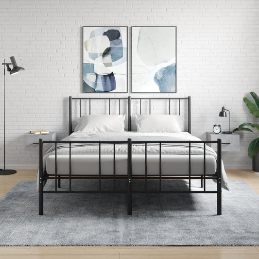Wall-mounted Bedside Cabinet |  Set of 2 | Square | Modern  |  Modern