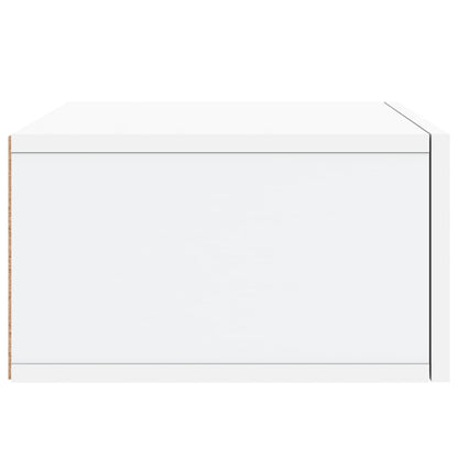 Wall-mounted Bedside Cabinet White 35x35x20 cm