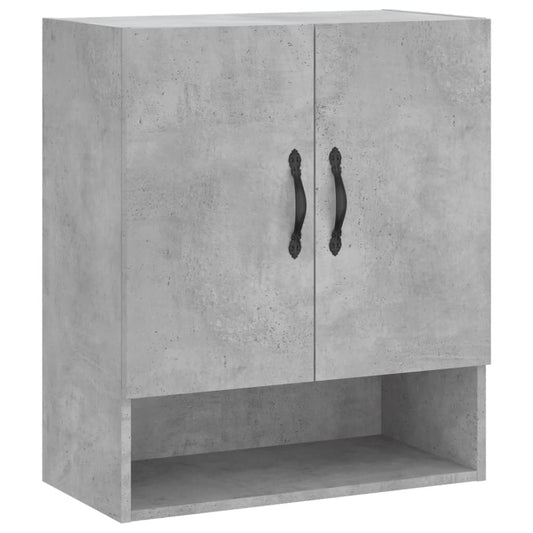 Wall Cabinet Concrete Grey 60x31x70 cm Engineered Wood